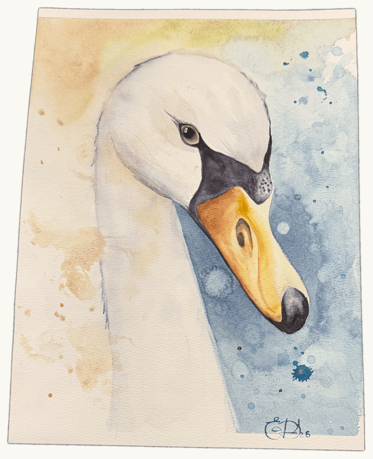 Sovereign — Watercolour by Elena Doljenkova