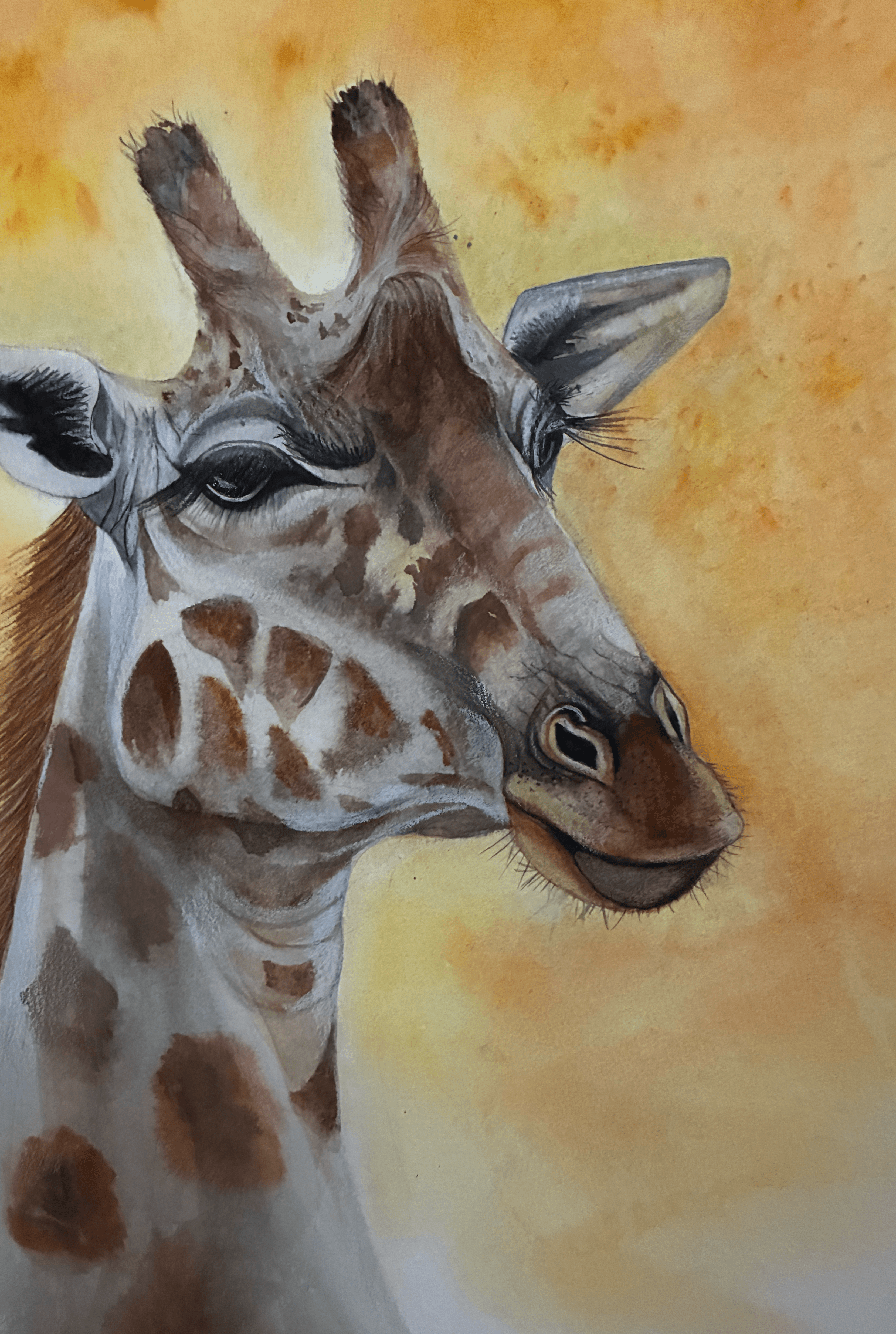 The Long View — Watercolour by Elena Doljenkova